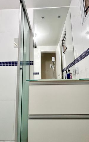 Apartamento à venda com 58m², 3 quartos e 1 vaga Apartamento à venda com 58m², 3 quartos e 1 vagaBanheiro da Suíte