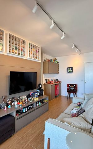 Apartamento à venda com 64m², 2 quartos e 1 vaga Apartamento à venda com 64m², 2 quartos e 1 vagaSala