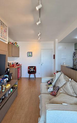 Apartamento à venda com 64m², 2 quartos e 1 vaga Apartamento à venda com 64m², 2 quartos e 1 vagaSala
