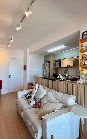 Apartamento à venda com 64m², 2 quartos e 1 vaga Apartamento à venda com 64m², 2 quartos e 1 vagaSala