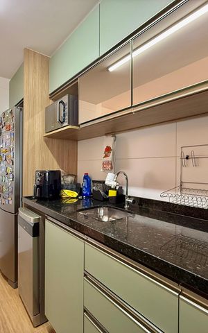 Apartamento à venda com 64m², 2 quartos e 1 vaga Apartamento à venda com 64m², 2 quartos e 1 vagaCozinha