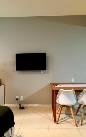 Studio à venda com 35m², 1 quarto e sem vaga