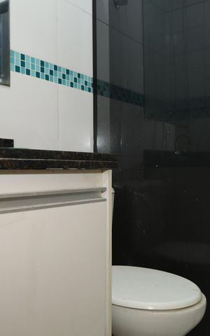 Casa à venda com 120m², 3 quartos e 2 vagasBanheiro social 