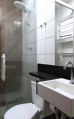 Studio para alugar com 16m², 1 quarto e sem vagaBanheiro