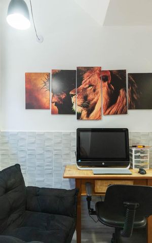 Casa à venda com 100m², 2 quartos e 1 vagaEscritório