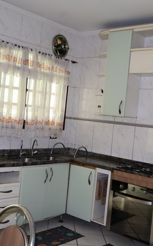 Casa à venda com 125m², 4 quartos e 2 vagasCozinha casa 1 (térrea)