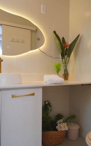 Casa à venda com 388m², 4 quartos e 4 vagasBanheiro da Suíte