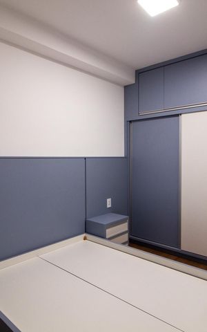 Studio para alugar com 49m², 1 quarto e 1 vaga Studio para alugar com 49m², 1 quarto e 1 vagaQuarto