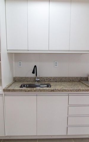Studio para alugar com 49m², 1 quarto e 1 vaga Studio para alugar com 49m², 1 quarto e 1 vagaCozinha