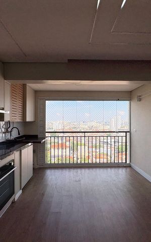 Apartamento à venda com 60m², 3 quartos e 1 vaga Apartamento à venda com 60m², 3 quartos e 1 vagaCozinha e Área de Serviço