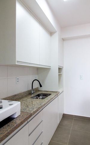 Studio para alugar com 49m², 1 quarto e 1 vaga Studio para alugar com 49m², 1 quarto e 1 vagaCozinha
