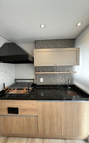 Apartamento à venda com 63m², 2 quartos e 1 vaga Apartamento à venda com 63m², 2 quartos e 1 vagaÁrea gourmet