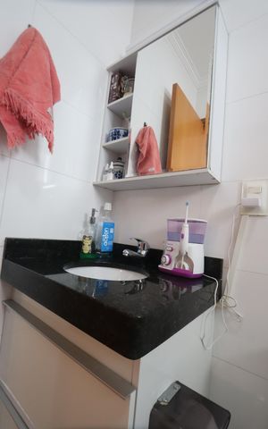 Casa de condomínio à venda com 142m², 3 quartos e 4 vagasBanheiro da Suíte