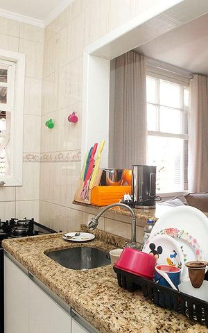 Apartamento à venda com 150m², 3 quartos e sem vagaCozinha + Área de Serviço