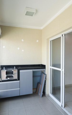 Apartamento à venda com 78m², 3 quartos e 2 vagas Apartamento à venda com 78m², 3 quartos e 2 vagasVaranda gourmet