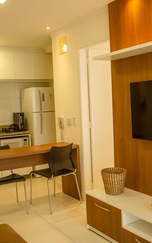 Apartamento à venda com 48m², 1 quarto e 1 vaga