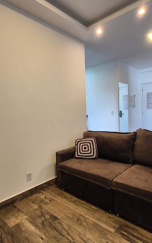 Studio para alugar com 48m², 1 quarto e 1 vaga
