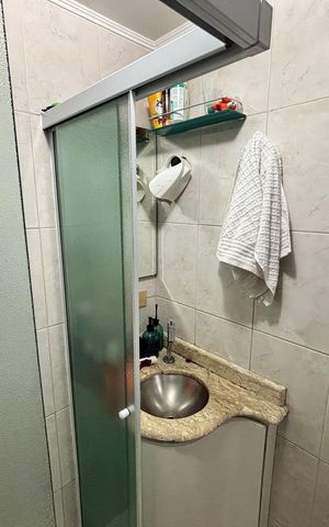 Apartamento à venda com 125m², 3 quartos e 1 vaga Apartamento à venda com 125m², 3 quartos e 1 vagaBanheiro