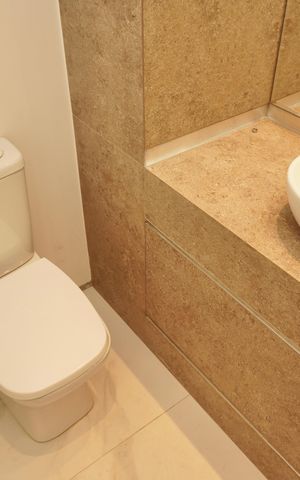 Apartamento para alugar com 155m², 4 quartos e 4 vagasLavabo da sala 