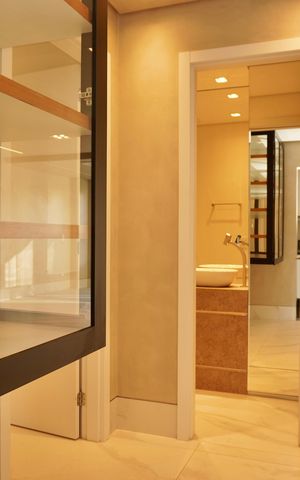Apartamento para alugar com 155m², 4 quartos e 4 vagasLavabo da sala 