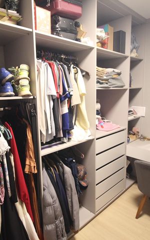 Apartamento à venda com 130m², 2 quartos e 2 vagasCloset Quarto 1