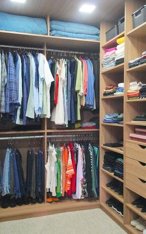 Casa à venda com 293m², 3 quartos e 5 vagasCloset da suíte