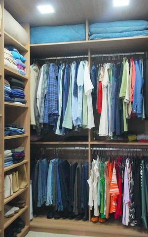 Casa à venda com 293m², 3 quartos e 5 vagasCloset da suíte