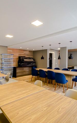 Apartamento à venda com 24m², 1 quarto e sem vagaÁrea comum - Salão de festas