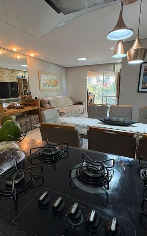 Apartamento à venda com 92m², 3 quartos e 2 vagas Apartamento à venda com 92m², 3 quartos e 2 vagasCozinha