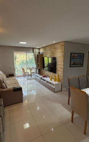 Apartamento à venda com 92m², 3 quartos e 2 vagas Apartamento à venda com 92m², 3 quartos e 2 vagasSala
