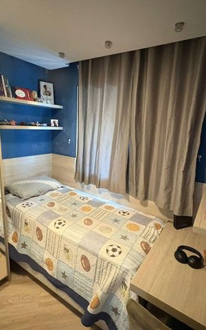 Apartamento à venda com 92m², 3 quartos e 2 vagas Apartamento à venda com 92m², 3 quartos e 2 vagasQuarto
