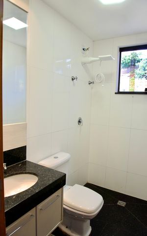 Apartamento para alugar com 108m², 2 quartos e 3 vagas Apartamento para alugar com 108m², 2 quartos e 3 vagasBanheiro