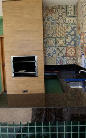 Apartamento para alugar com 108m², 2 quartos e 3 vagas Apartamento para alugar com 108m², 2 quartos e 3 vagasÁrea Comum - Espaço Gourmet