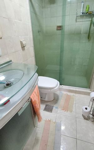 Apartamento à venda com 54m², 1 quarto e 1 vaga Apartamento à venda com 54m², 1 quarto e 1 vagaBanheiro