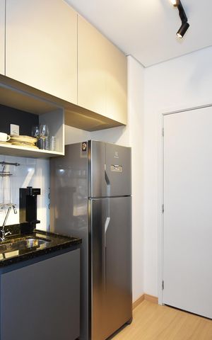 Studio à venda com 25m², 1 quarto e sem vaga Studio à venda com 25m², 1 quarto e sem vagacozinha