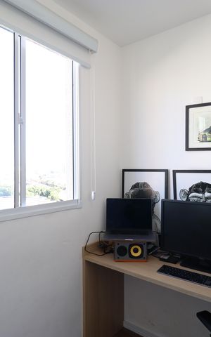 Apartamento à venda com 36m², 2 quartos e sem vagaEscritório