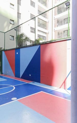 Apartamento à venda com 47m², 2 quartos e 1 vagaÁrea comum - Quadra esportiva