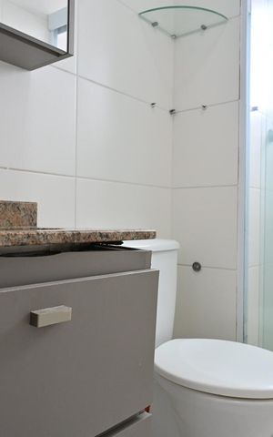 Apartamento à venda com 54m², 2 quartos e 1 vagaBanheiro