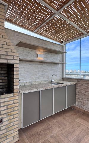 Apartamento à venda com 250m², 4 quartos e 2 vagas Apartamento à venda com 250m², 4 quartos e 2 vagasÁrea Gourmet