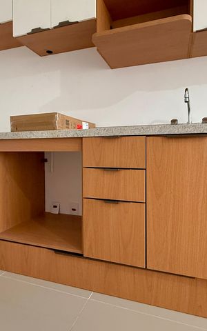 Studio para alugar com 33m², 1 quarto e sem vaga Studio para alugar com 33m², 1 quarto e sem vagaCozinha