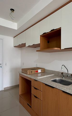 Studio para alugar com 33m², 1 quarto e sem vaga Studio para alugar com 33m², 1 quarto e sem vagaCozinha