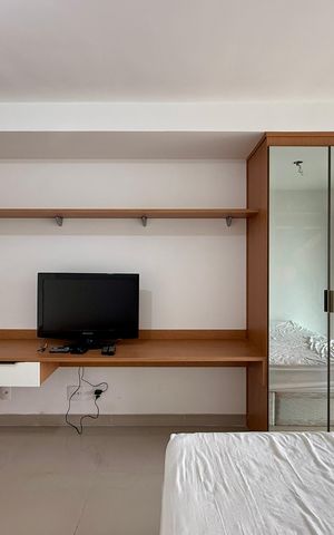 Studio para alugar com 33m², 1 quarto e sem vaga Studio para alugar com 33m², 1 quarto e sem vagaQuarto