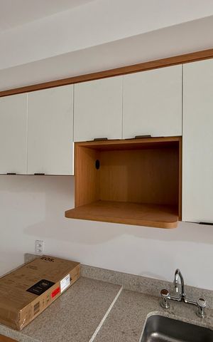 Studio para alugar com 33m², 1 quarto e sem vaga Studio para alugar com 33m², 1 quarto e sem vagaCozinha