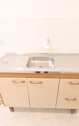 Studio para alugar com 16m², 1 quarto e sem vagaCozinha/Lavanderia
