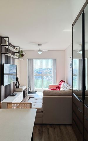 Apartamento à venda com 70m², 3 quartos e 1 vaga Apartamento à venda com 70m², 3 quartos e 1 vagaSala