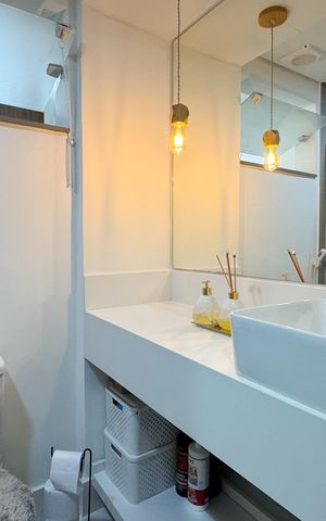 Apartamento à venda com 70m², 3 quartos e 1 vaga Apartamento à venda com 70m², 3 quartos e 1 vagaBanheiro Social
