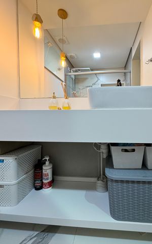Apartamento à venda com 70m², 3 quartos e 1 vaga Apartamento à venda com 70m², 3 quartos e 1 vagaBanheiro Social