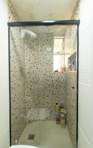 Apartamento à venda com 57m², 2 quartos e 1 vaga Apartamento à venda com 57m², 2 quartos e 1 vagaBanheiro Social