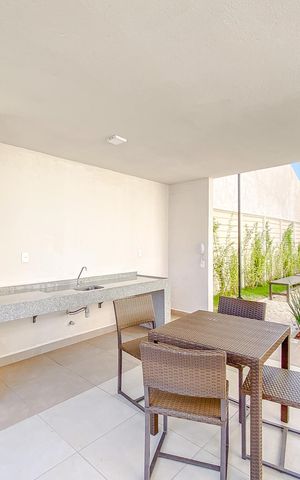 Apartamento para alugar com 27m², 1 quarto e sem vagaÁrea comum - Churrasqueira