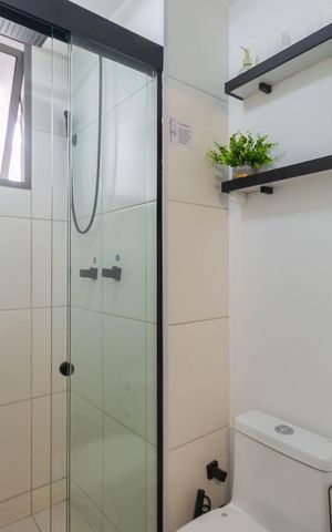 Studio à venda com 32m², 1 quarto e sem vagaBanheiro